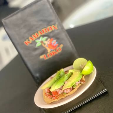 Tostada de Karne Molida
