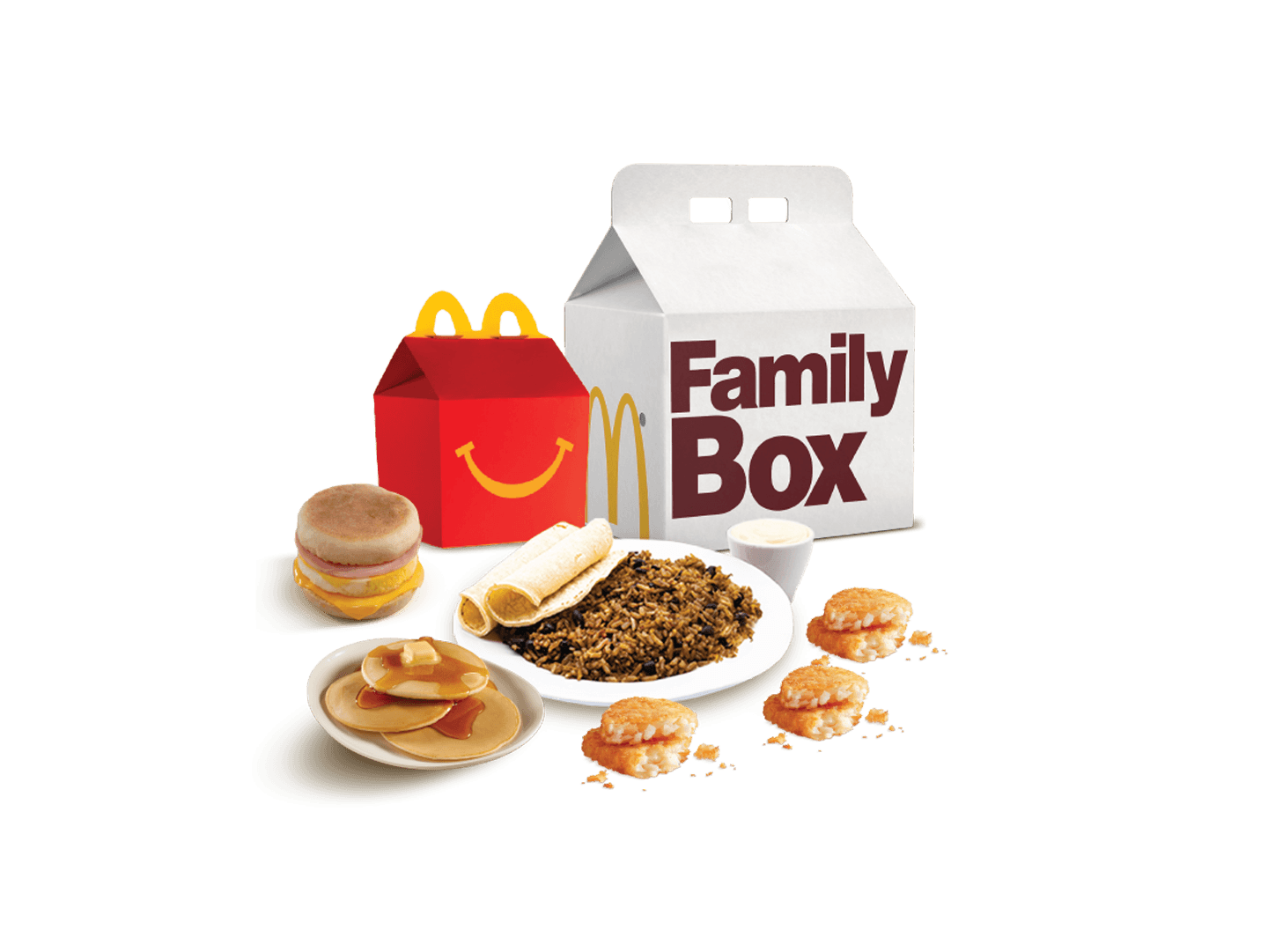 Family Box 3 adultos sin bebidas y 1 niño