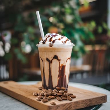 Frappé de café