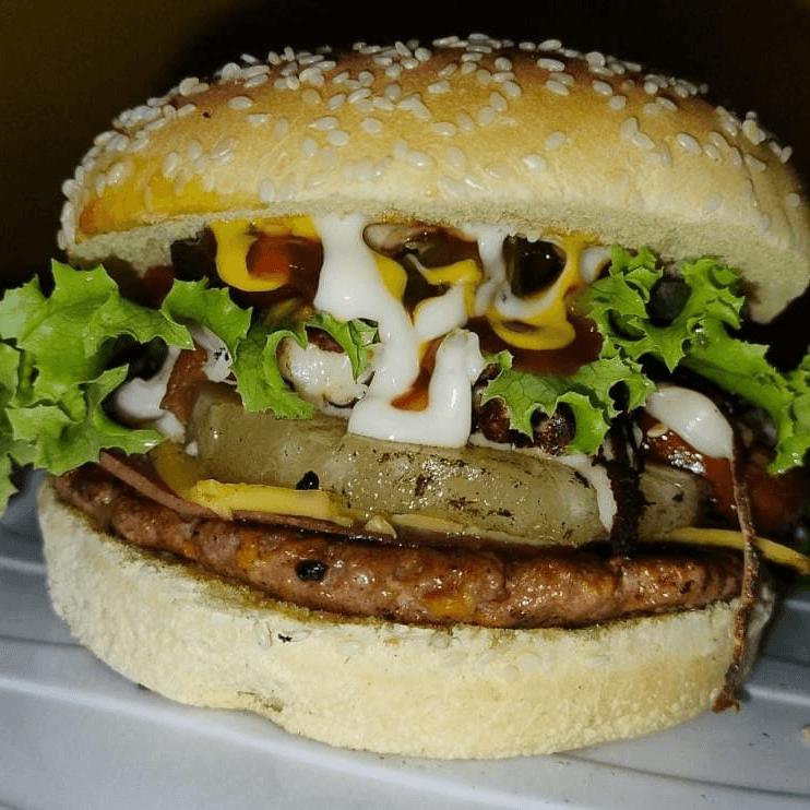 Hamburguesas Hawaiana