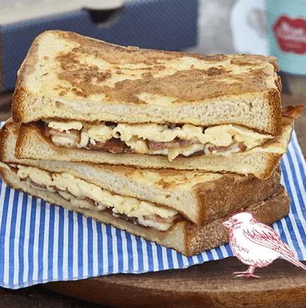 Sandwich Huevo Revuelto