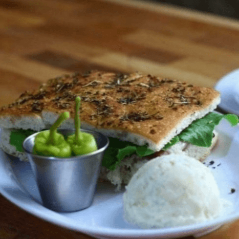 Sándwich al Pesto