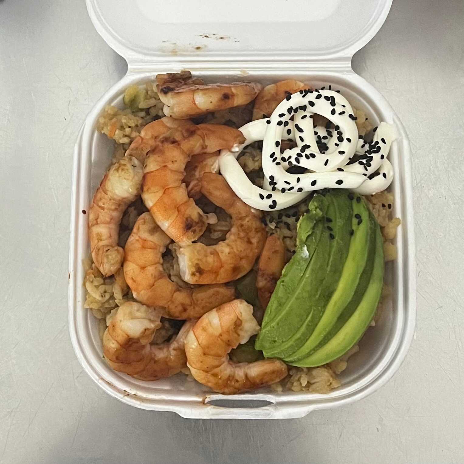 Yakimeshi Especial Camarón
