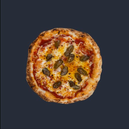 Pizza Ostiones Ahumados