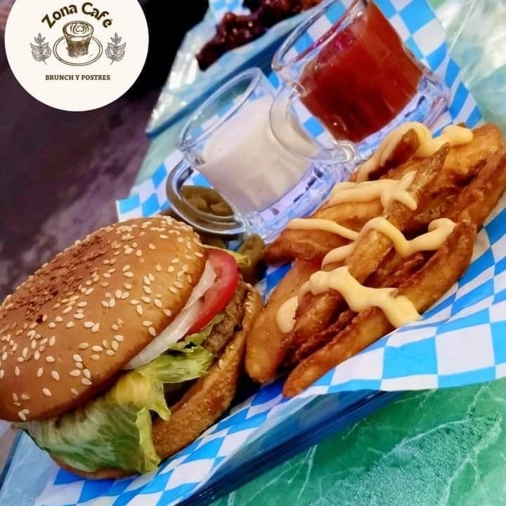 Hamburguesa de Sirloin Con Queso