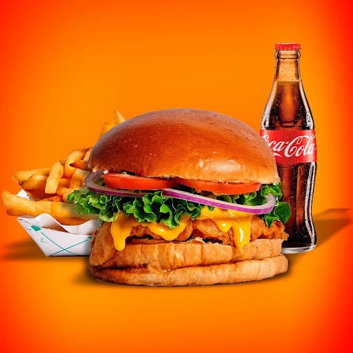 Krunchy Con Papas y Refresco