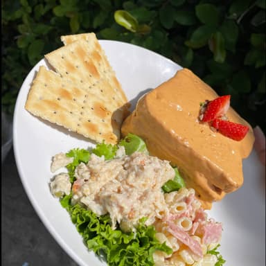 Sandwichon Cuadro Con Coditos Chipotle