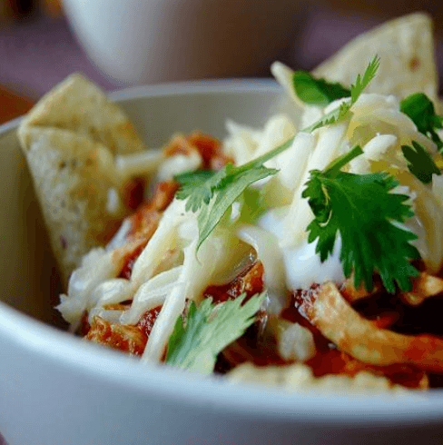 Chilaquiles C/Pollo