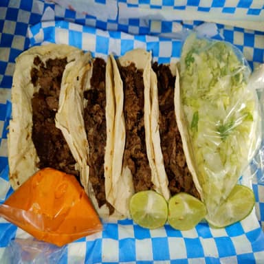 Orden Tacos de Carne