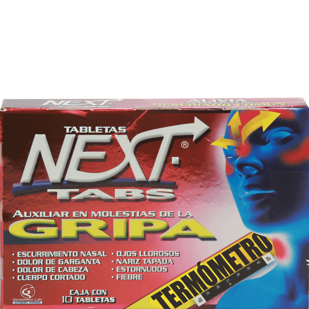 NEXT 10 TABS. CAJA CHICA