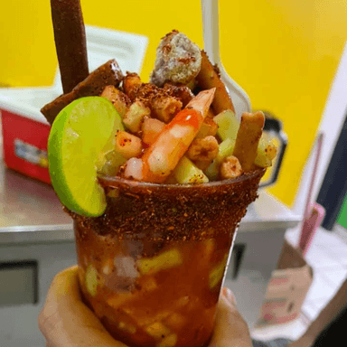 Churros con camaron