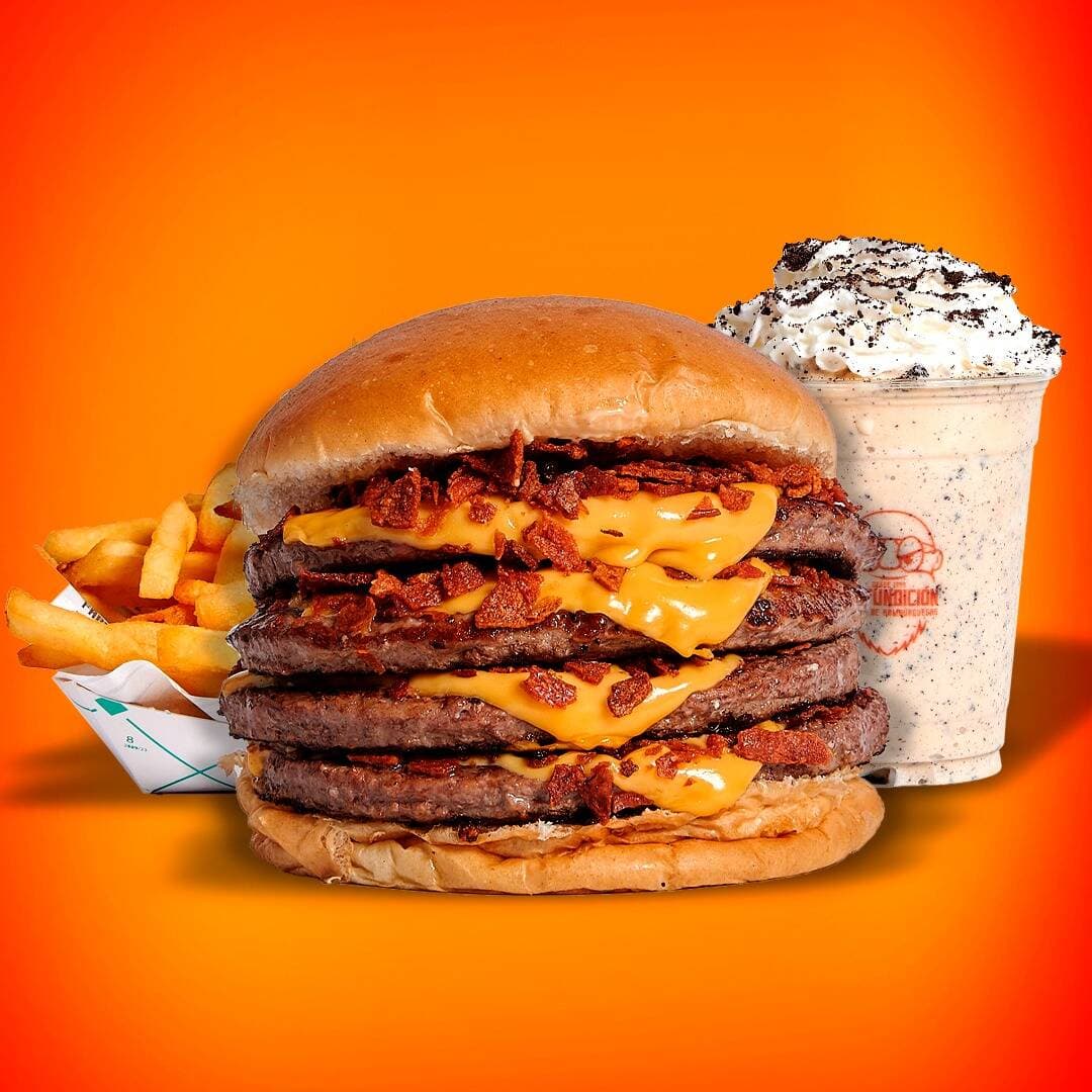 COMBO BUTCHER CON PAPAS Y MALTEADA