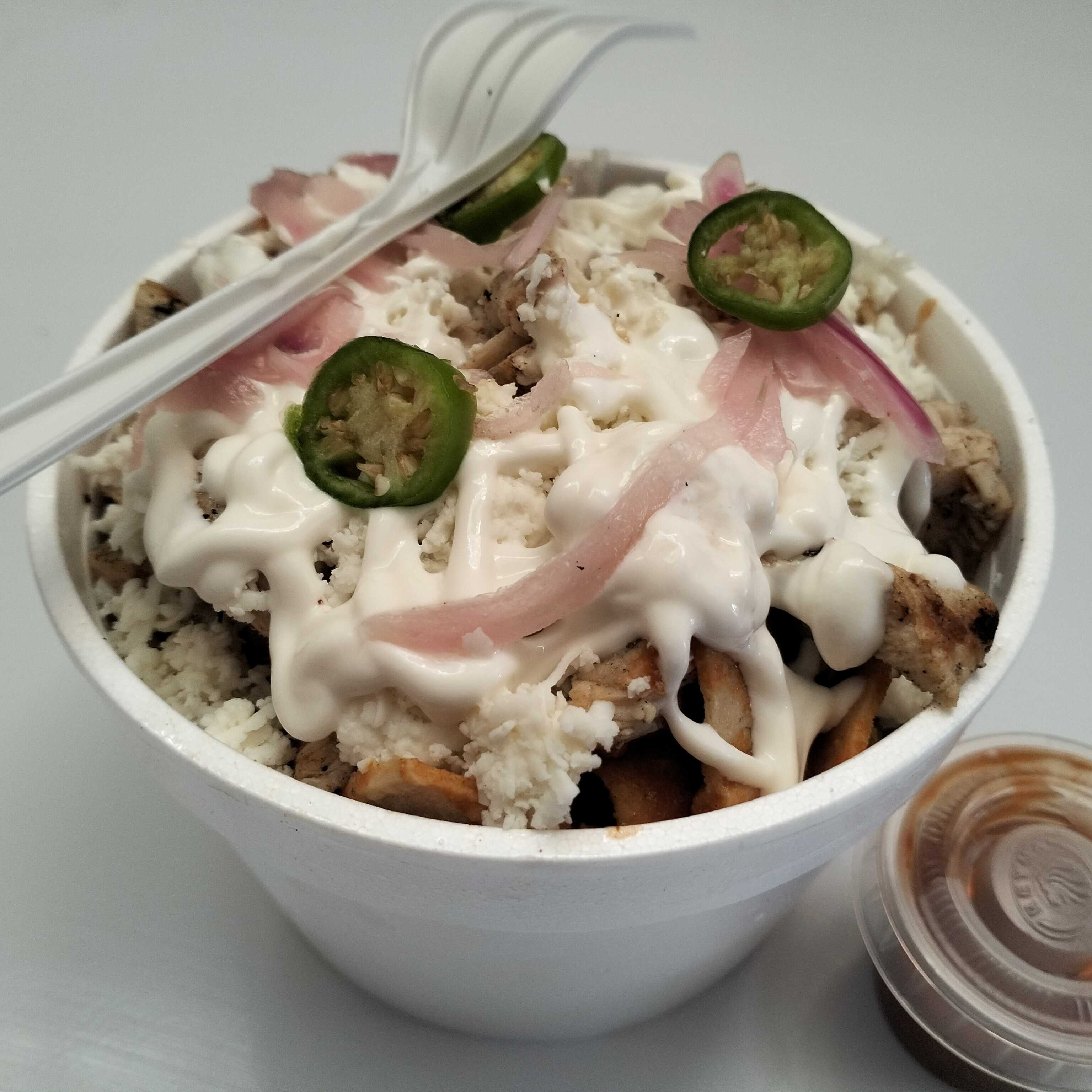 Chilaquiles con pollo