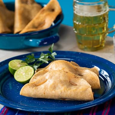 Quesadillas de Sesos Preparada