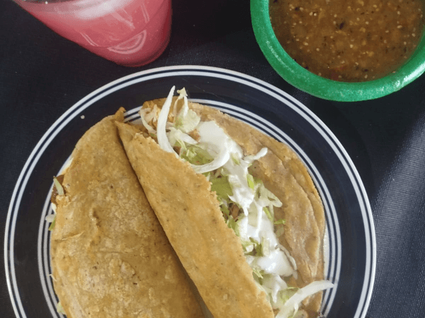 Quesadillas y huaraches