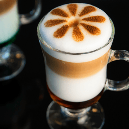 CAFÉ LATTE CON SABOR