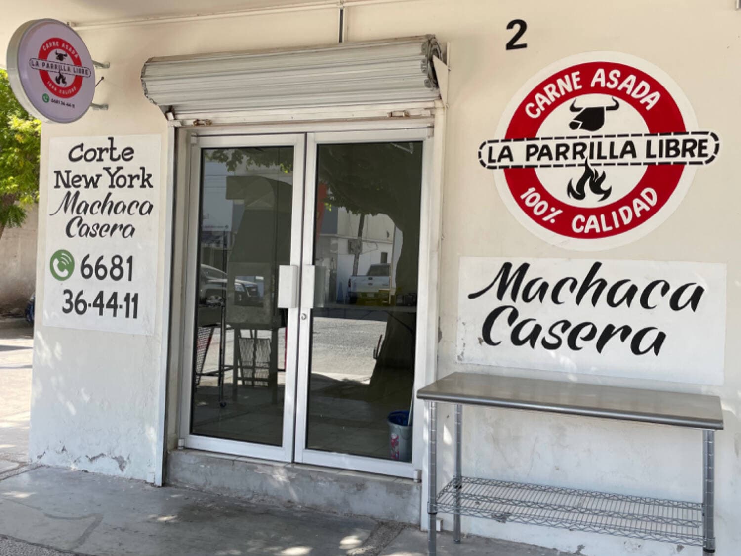 Carne asada ,La Parrilla Libre