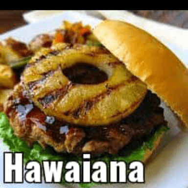 Hamburguesa Hawaiana