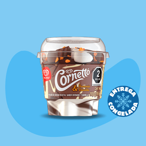 Cornetto Copa Brownie (2 pzas)