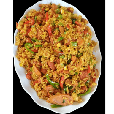 ARROZ CUATRO CARNES (4-5 personas)