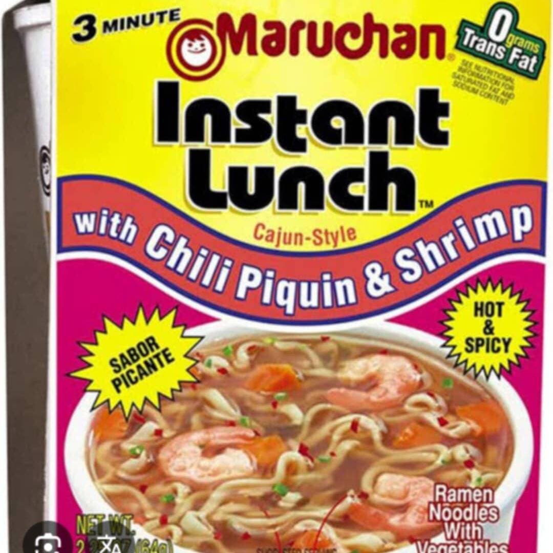 Sopa Maruchan ( Chile Piquin y Camaron )