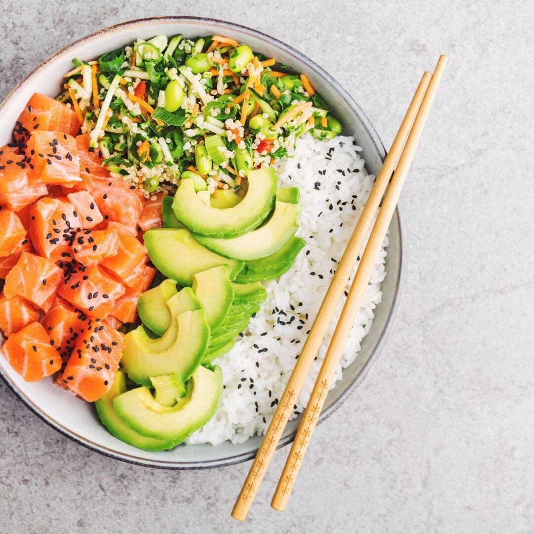 Poke de salmon