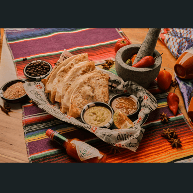 Quesadillas Al Pastor