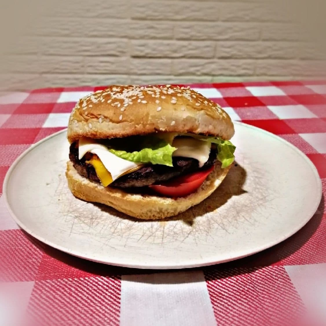 Hamburguesa 3 Quesos