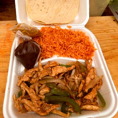 Fajitas de Pollo