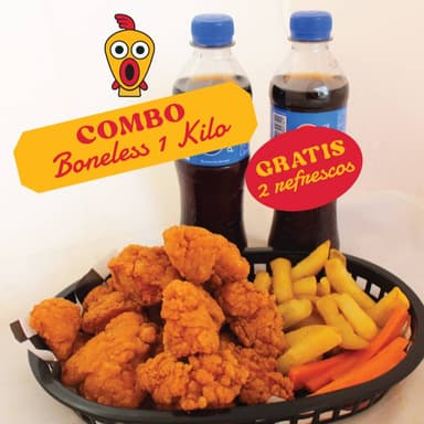 Combo Kilo de Boneless + 2 PEPSI