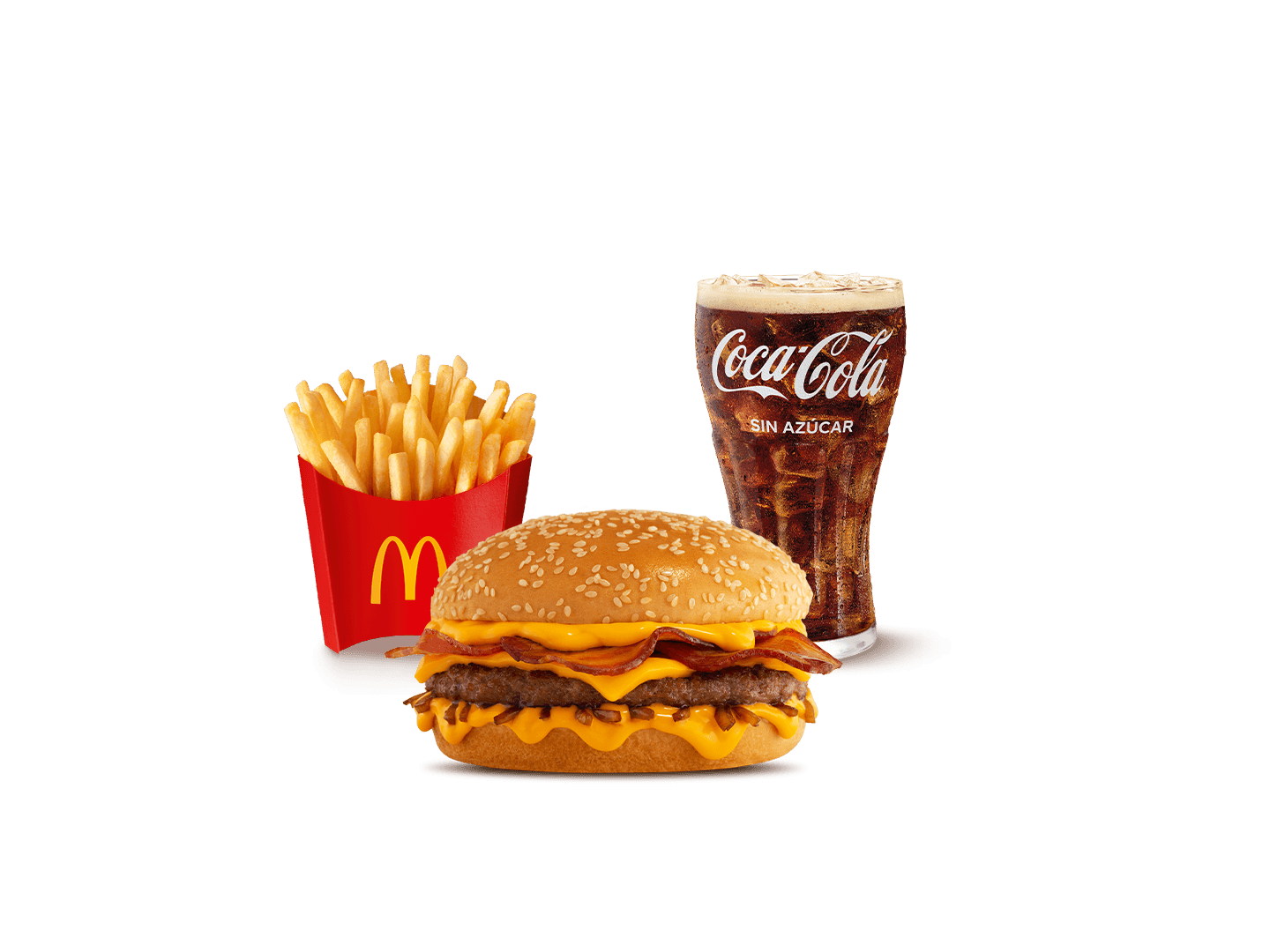 McCombo mediano Bacon Cheddar McMelt 1 carne