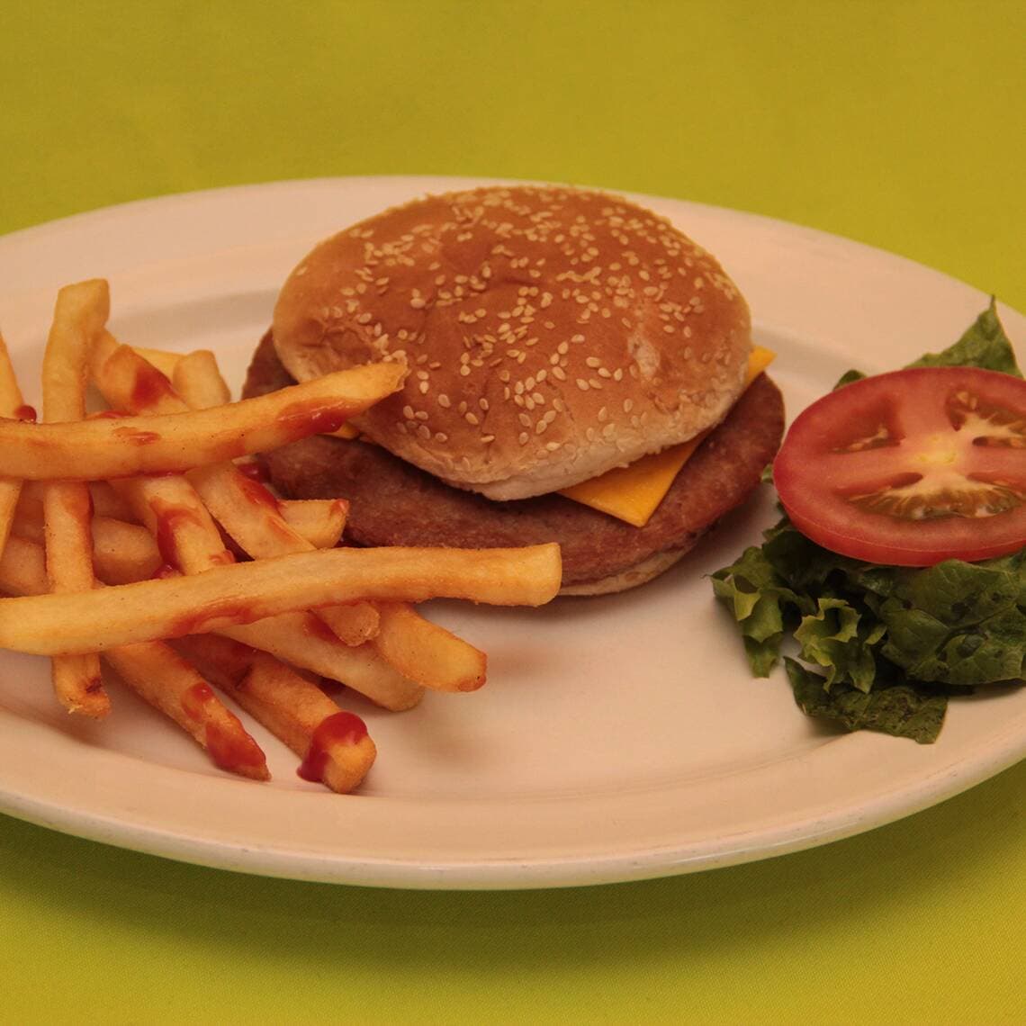 Hamburguesa con Papas