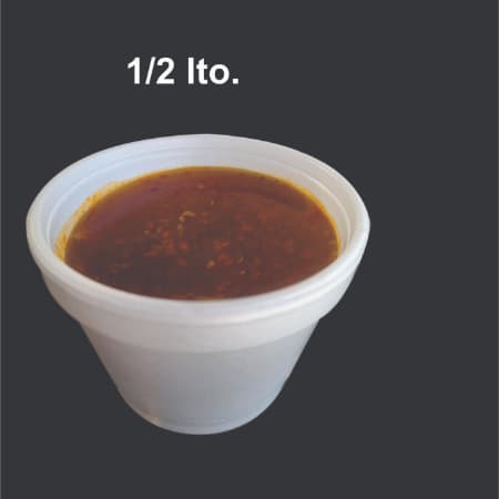 Consomé 1/2 lto. sin birria