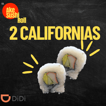 2 CALIFORNIA ROLL Combo didi