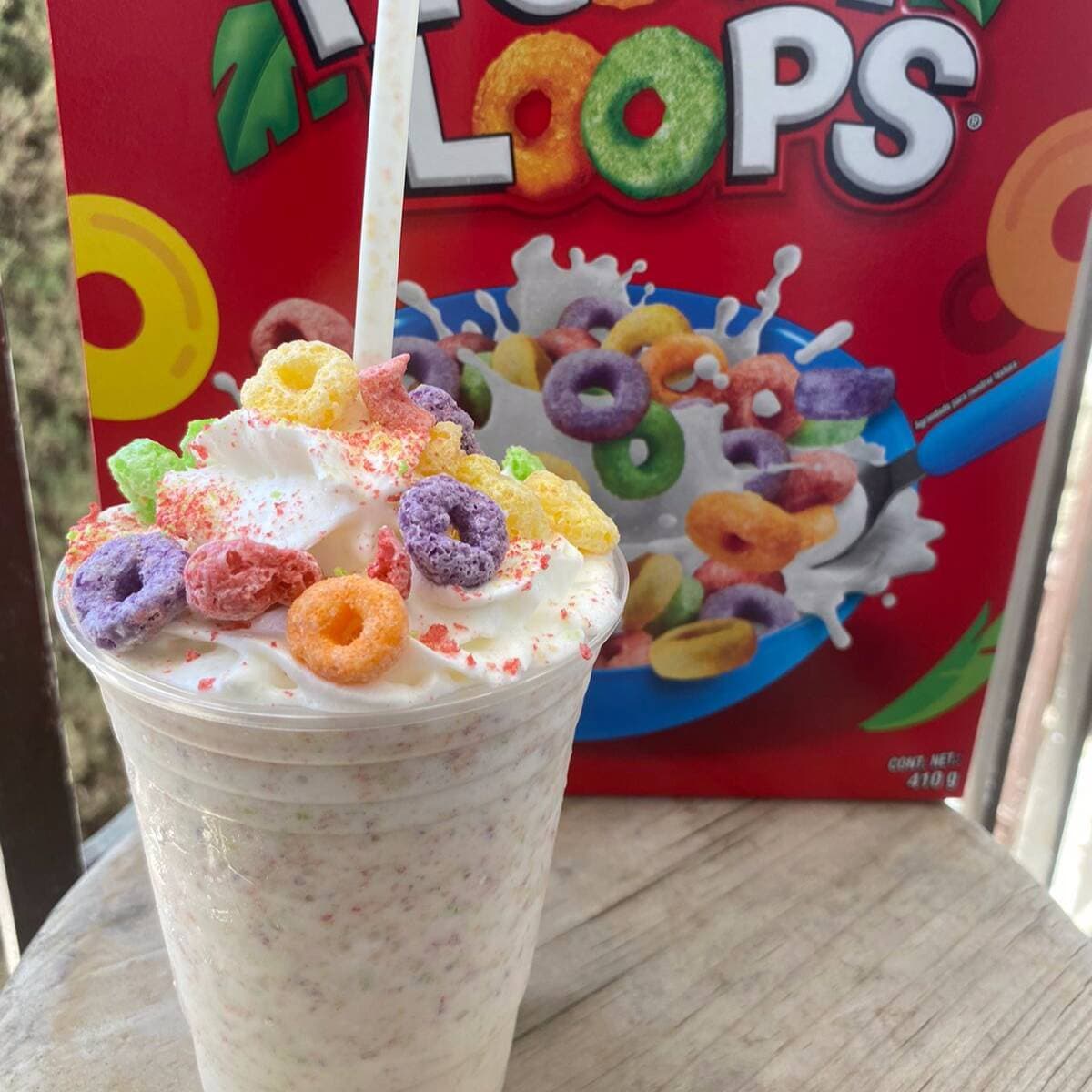 Malteada Froot Loops