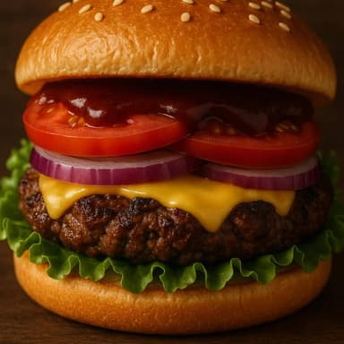 Hamburguesa BBQ