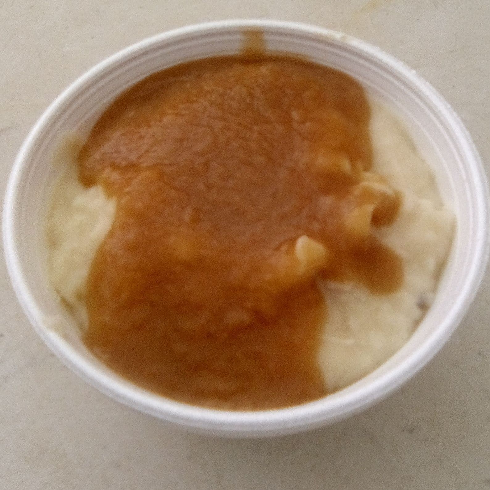 1/4 Puré de Papa con gravy