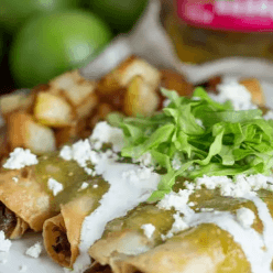 6 Flautas de Carne