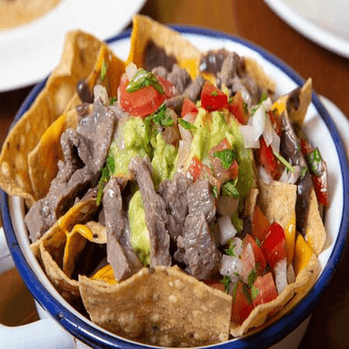Nachos con Arrachera