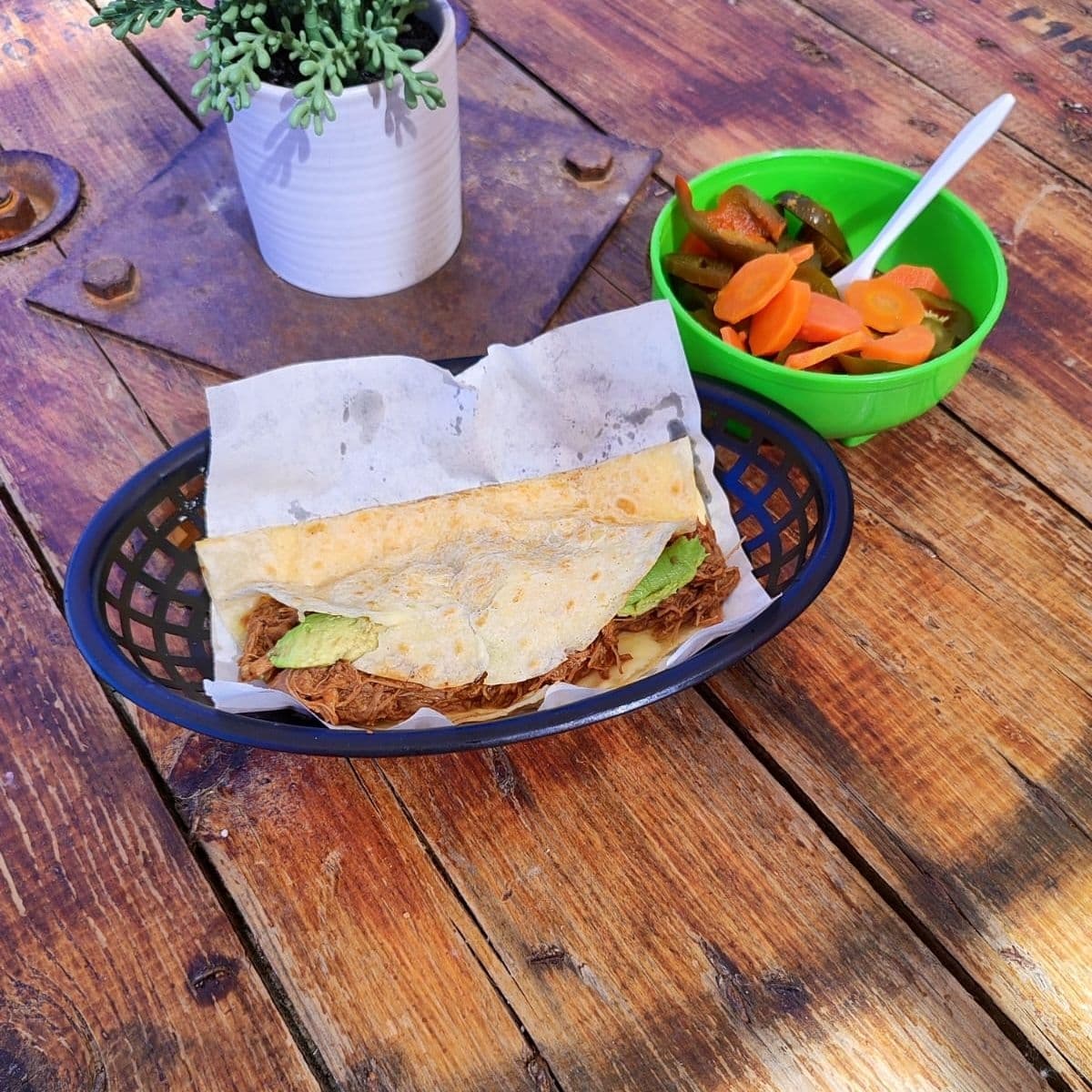 Quesadilla con Carne