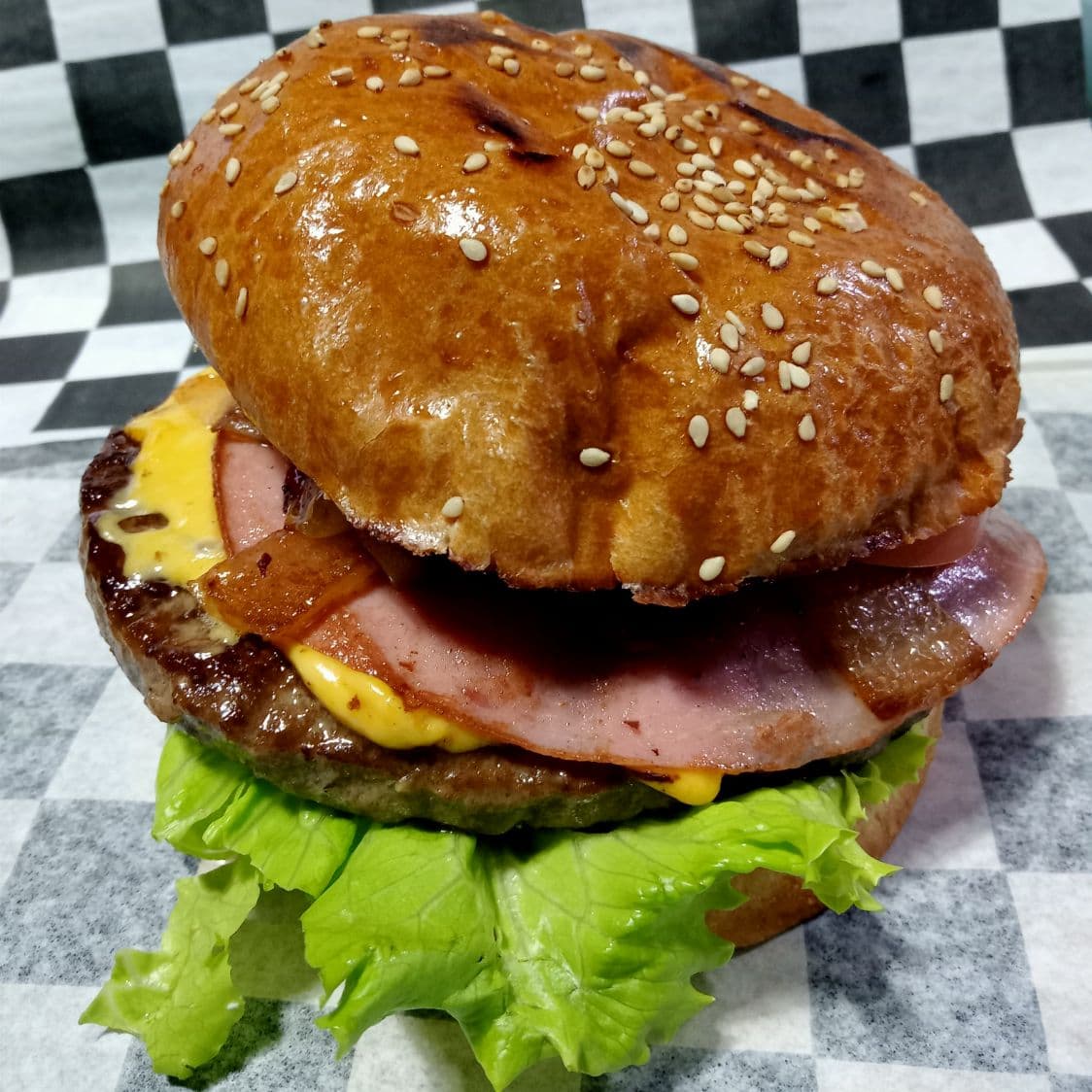Hamburguesa de Arrachera