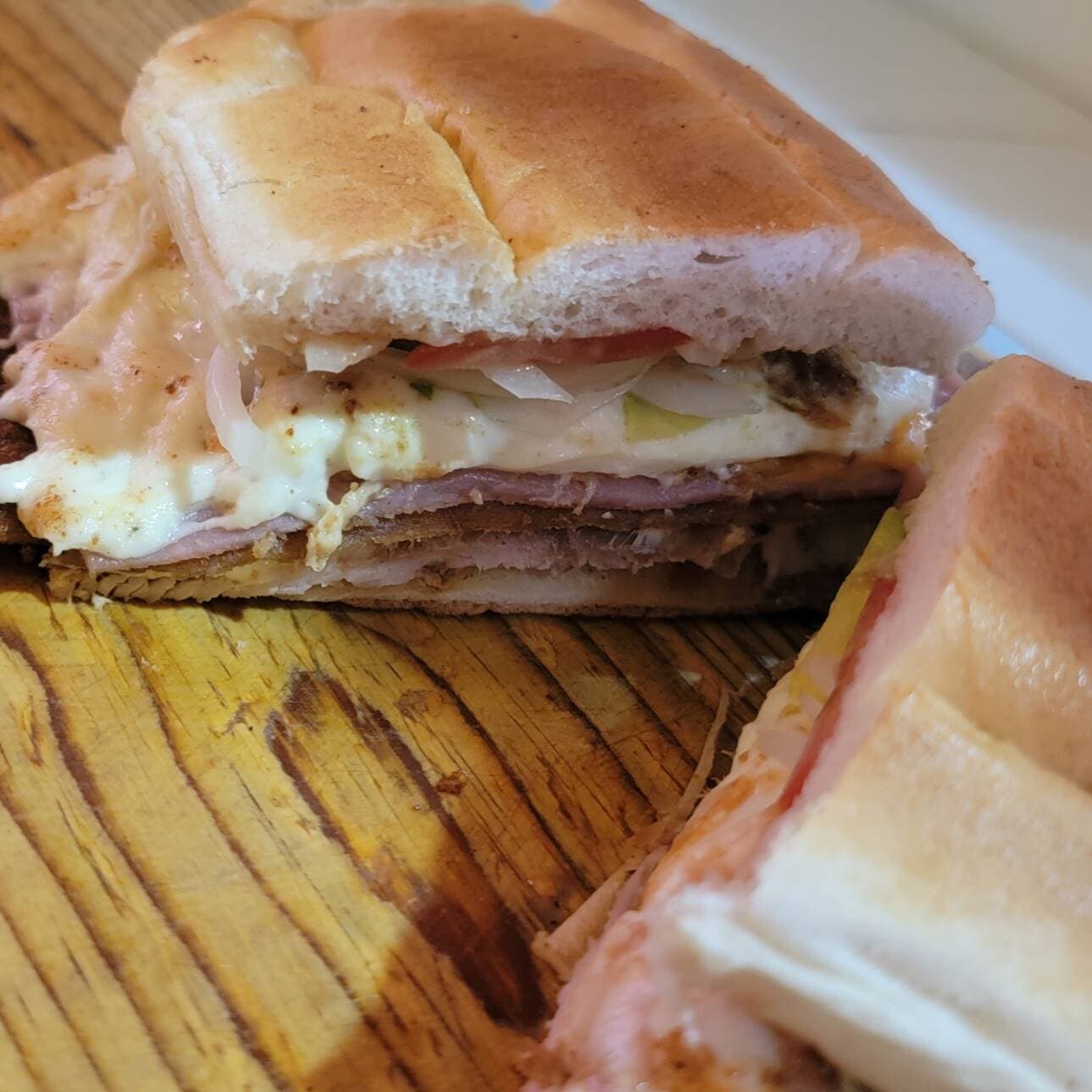 Torta Cubana con Milanesa