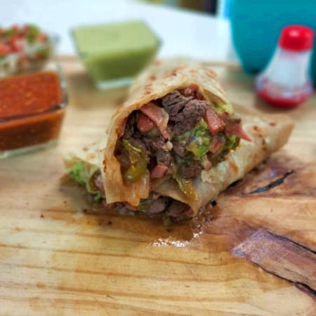 Mega burro arrachera