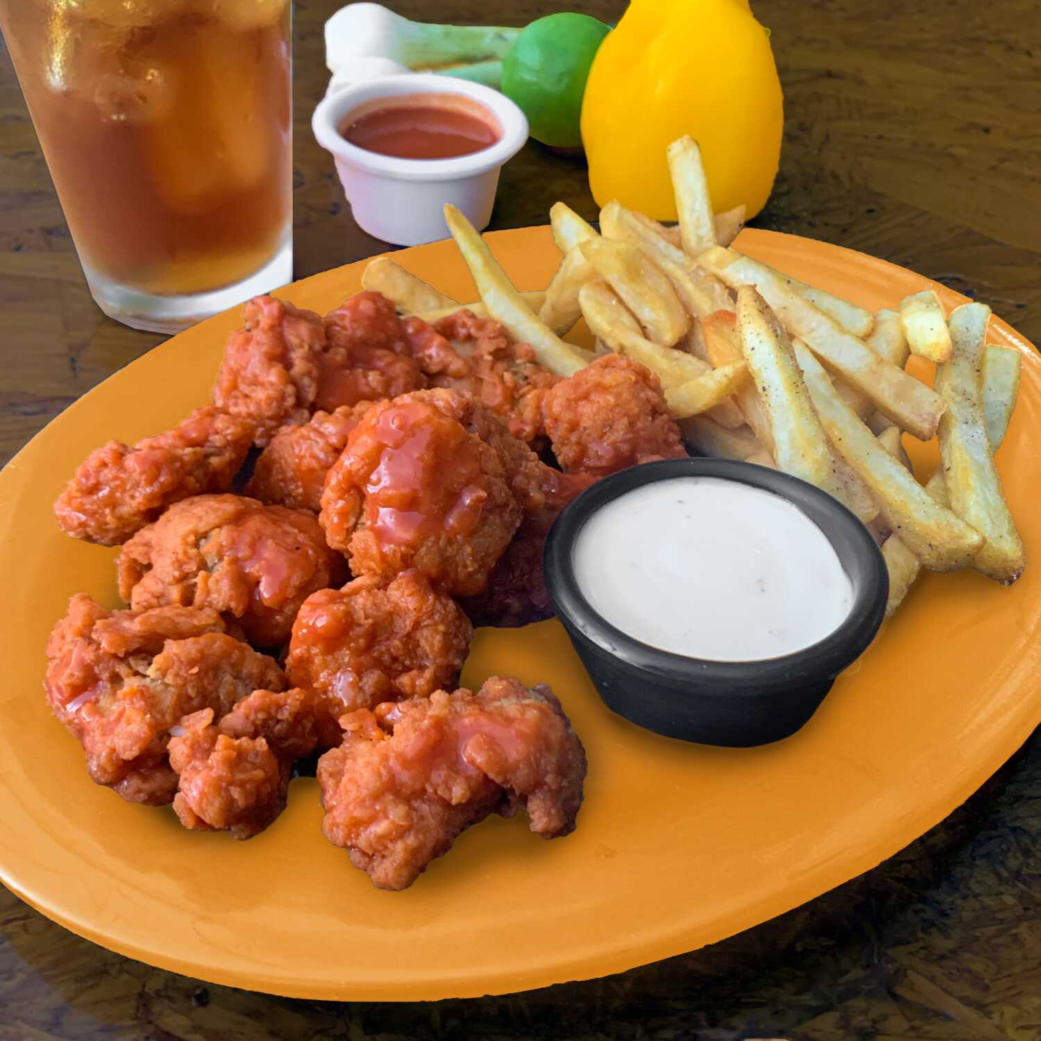 12 Boneless Warumo con Papas