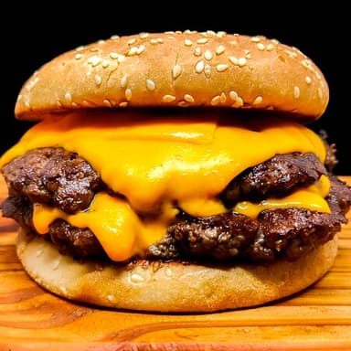 Hamburguesa Doble Queso