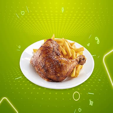 Cyber 1/4 Pollo a la Brasa