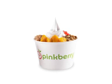 Pinkberry Mediano con Toppings