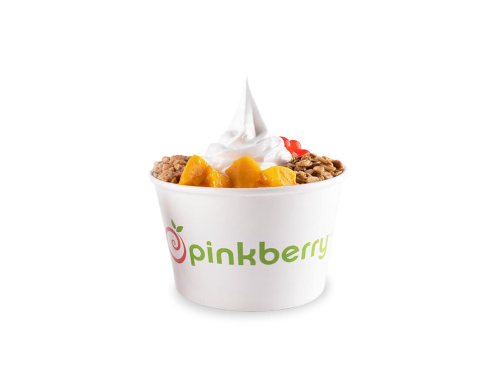 Pinkberry Mediano con Toppings