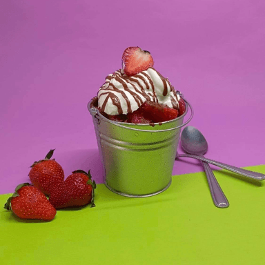 Fresas con Crema y Chocolate