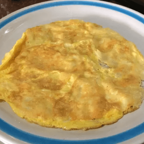 Huevo en Torta